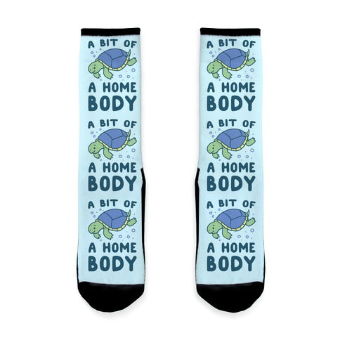 A Bit of a Homebody - Turtle Socks