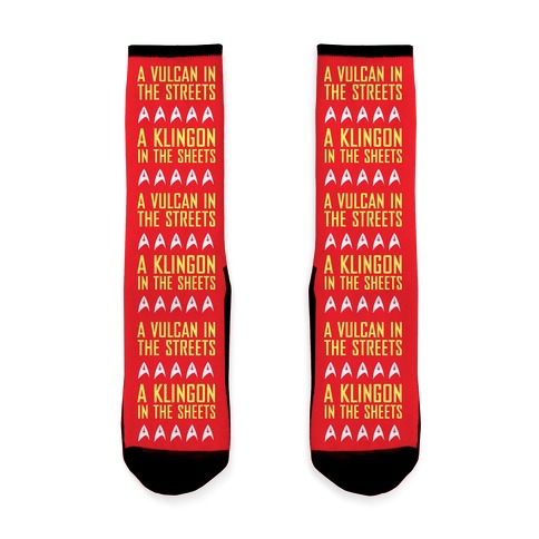 A Vulcan In the Streets Socks