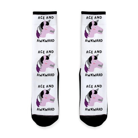 Ace And Awkward Socks