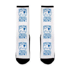 Adulting Stresses Meowt  Socks