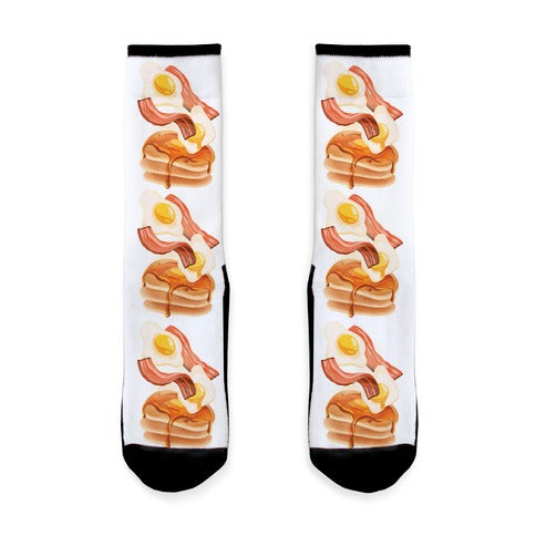Aesthetic Breakfast Socks