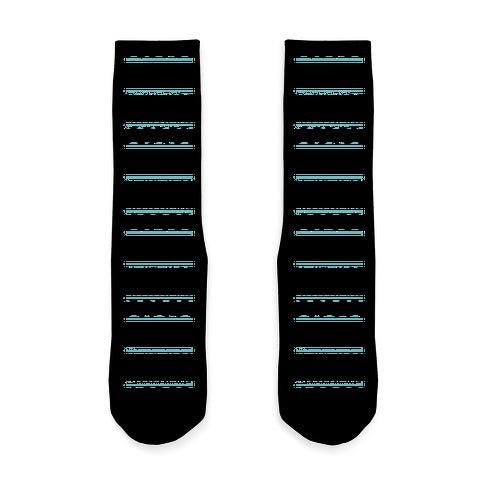 Aggressively Awkward Socks