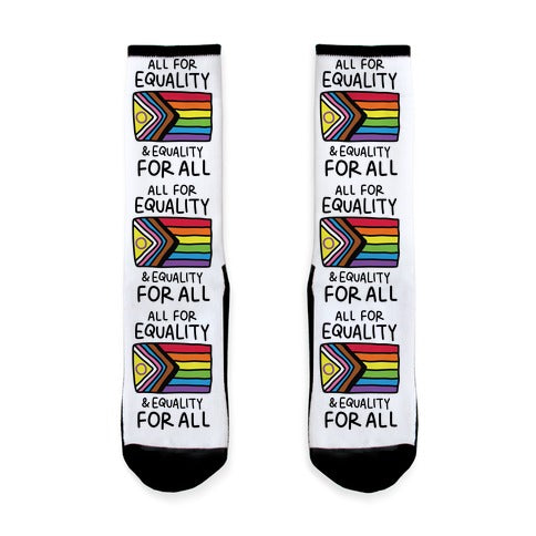 All For Equality & Equality For All Socks