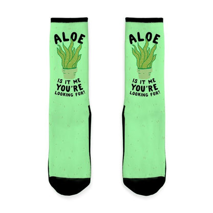 Aloe Is It Me You're Looking For Socks