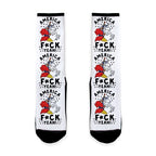 America F*ck Yeah Washington Unicorn Socks