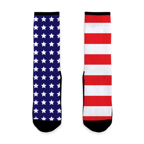 American Stars & Stripes Socks