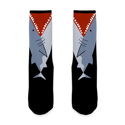 Ankle Biter Sharks Socks