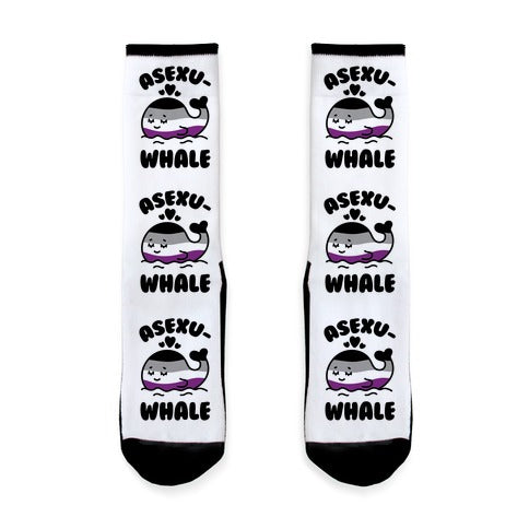 Asexu-Whale Socks