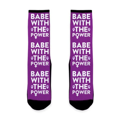 Babe With The Power Socks