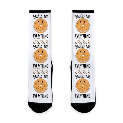 Bagels Are Everything  Socks