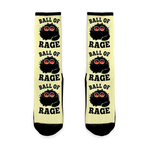 Ball Of Rage Socks