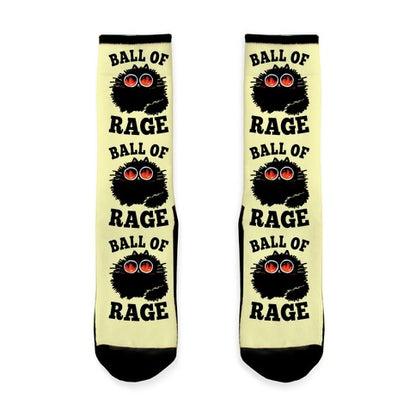 Ball Of Rage Socks