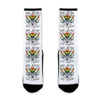 Be Gay Do Crime Pirates Socks