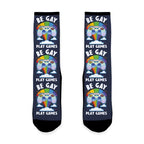 Be Gay Play Games Socks