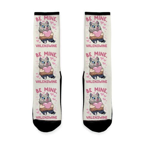 Be Mine, Valenswine Socks