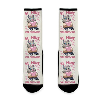 Be Mine, Valenswine Socks