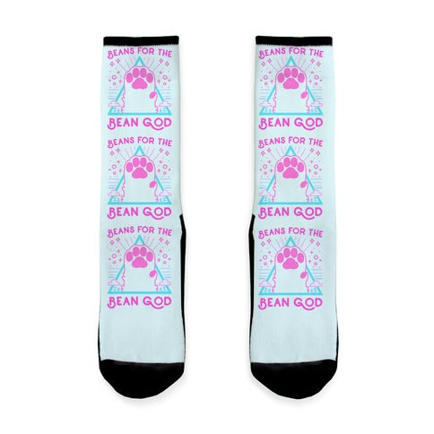 Beans For The Bean God Socks