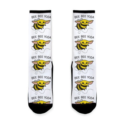 Bee Bee Yoda Socks