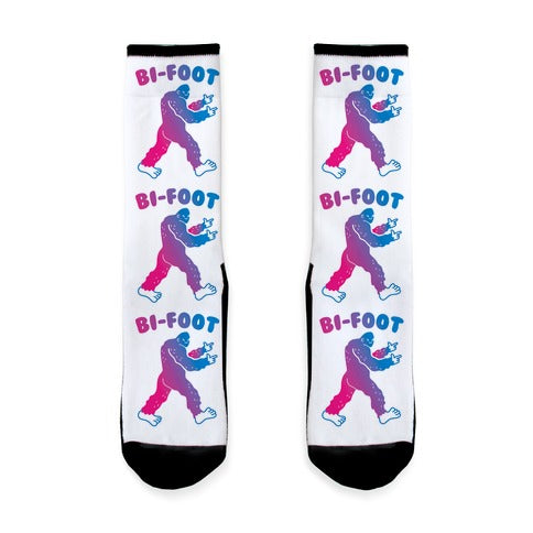 Bi-Foot Bisexual Bigfoot Socks