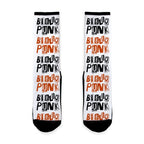 Bibliopunk Text Socks
