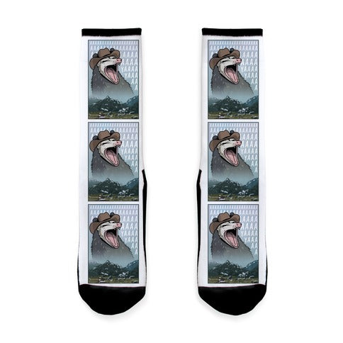 Big Enough Possum  Socks