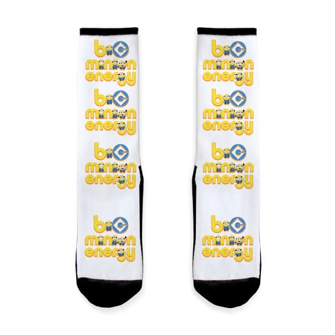 Big Minion Energy Socks