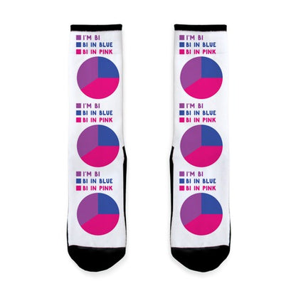 Bisexual Chart Socks
