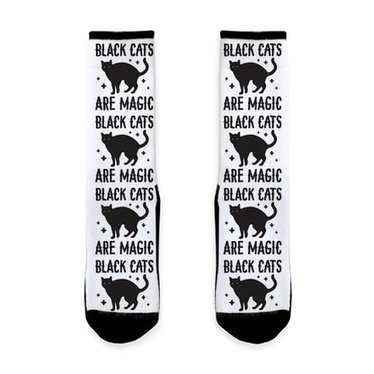 Black Cats Are Magic Socks