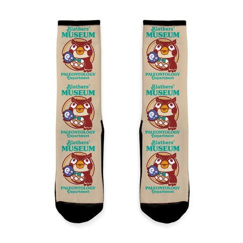 Blathers' Museum Paleontology Department Socks