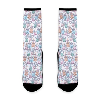 Boba Butts Pattern Socks