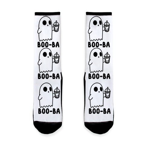 Boo-ba Boba Ghost Socks