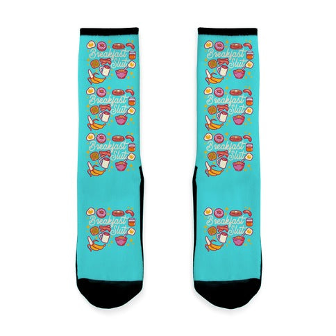 Breakfast Slut Socks