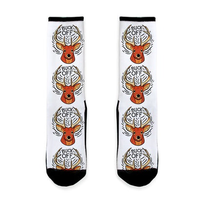Buck Off Deer Socks