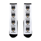 Business Mothman Parody Socks