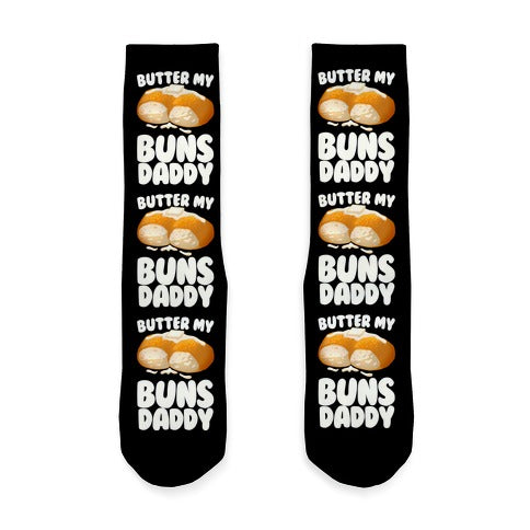 Butter My Buns Daddy Socks