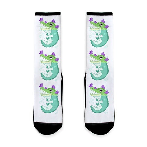 Butterfly Gator Socks