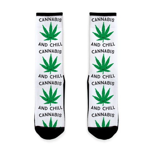 Cannabis And Chill Socks
