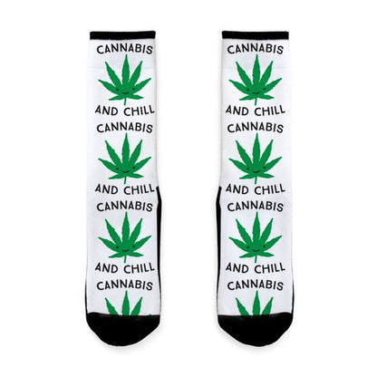 Cannabis And Chill Socks