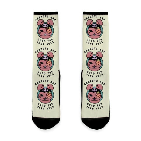 Carrots Are Good For Your Eyes Socks