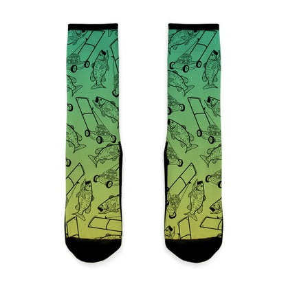 Catch Bass, Mow Grass, No Sass Socks
