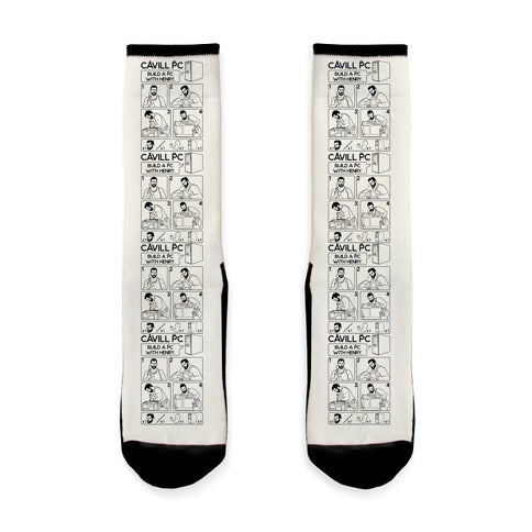 Cavill PC Parody Socks