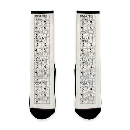 Cavill PC Parody Socks