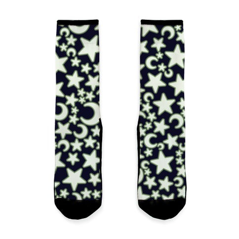 Ceiling Stars Pattern Socks