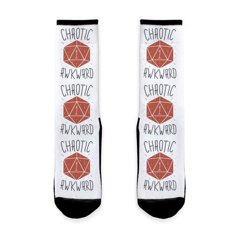 Chaotic Awkward Socks