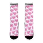 Chaotic Evil Candy Heart Socks