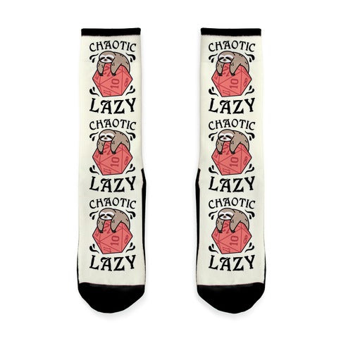 Chaotic Lazy Socks