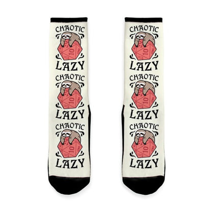 Chaotic Lazy Socks