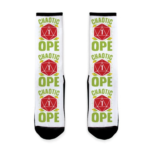 Chaotic Ope Socks