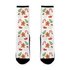 Christmas Cookie Pattern Socks