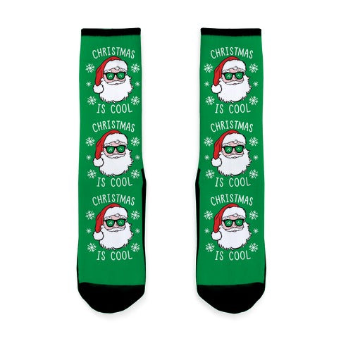 Christmas Is Cool Socks